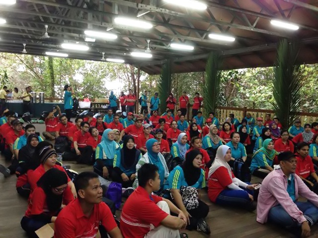 Briefing session at The Jungle Hall